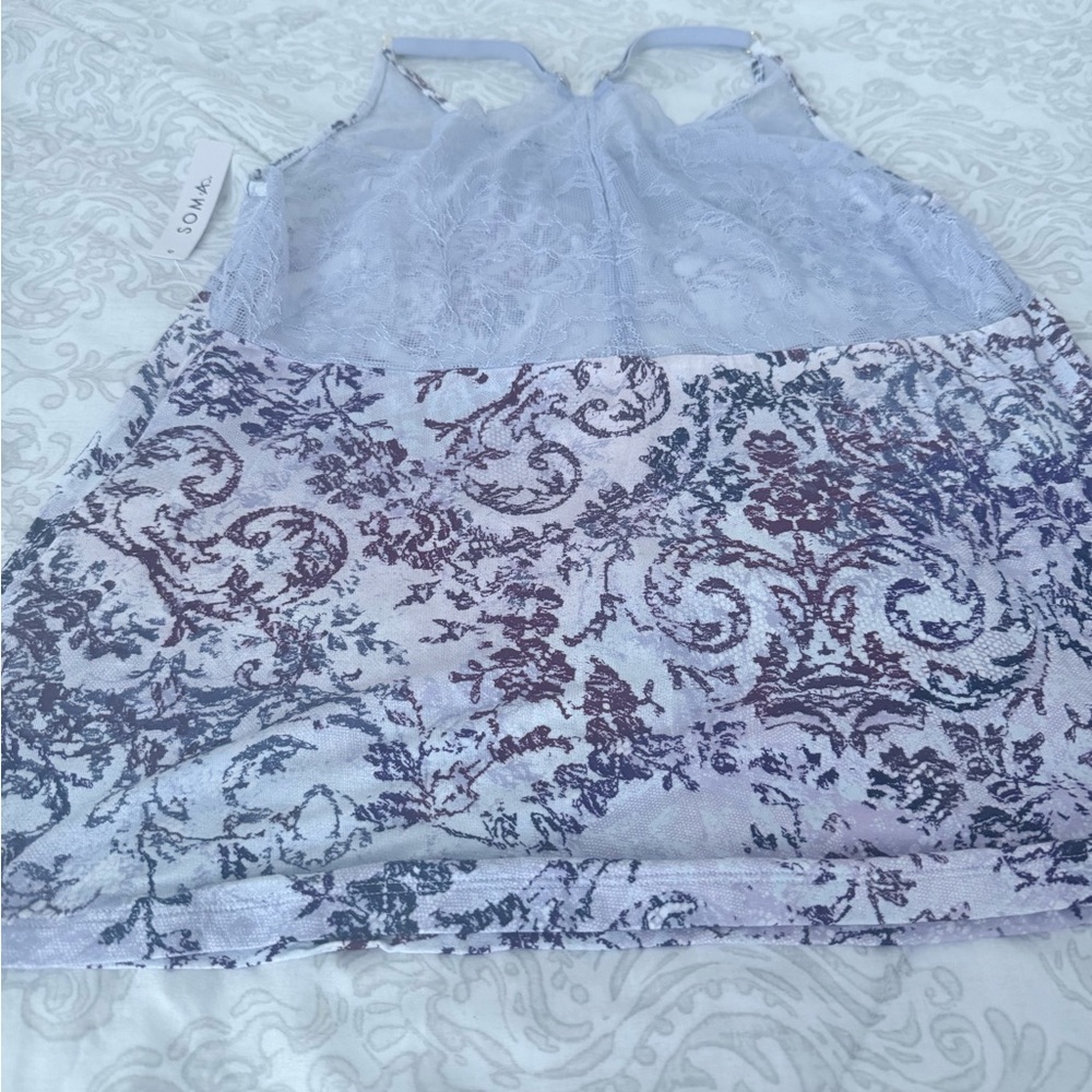 Floral Lace Tank Top Sleepwear